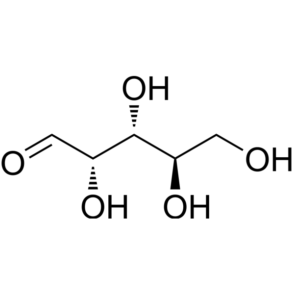 D-arabinose Chemical Structure