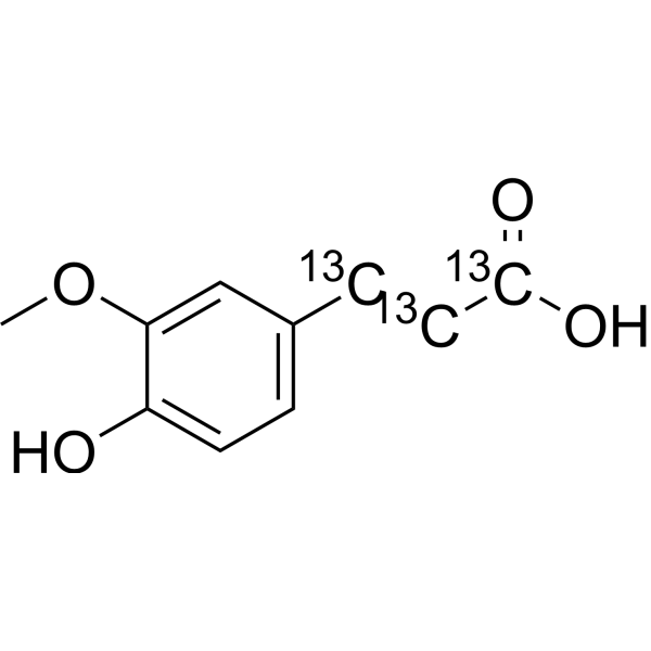 Ferulic acid-13C3