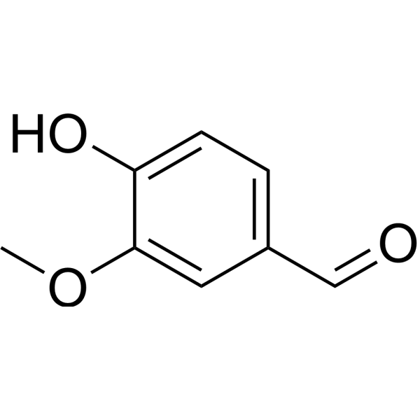 Vanillin (Standard) Chemical Structure