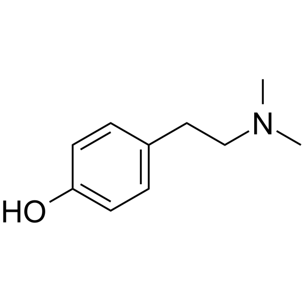 Hordenine Chemical Structure