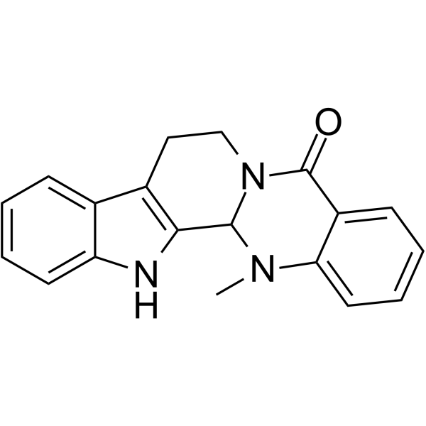 (±)-Evodiamine Chemical Structure