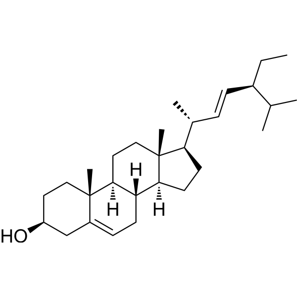 Stigmasterol (Standard) Chemical Structure