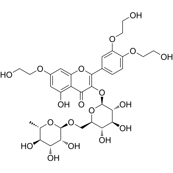 Troxerutin (Standard) Chemical Structure