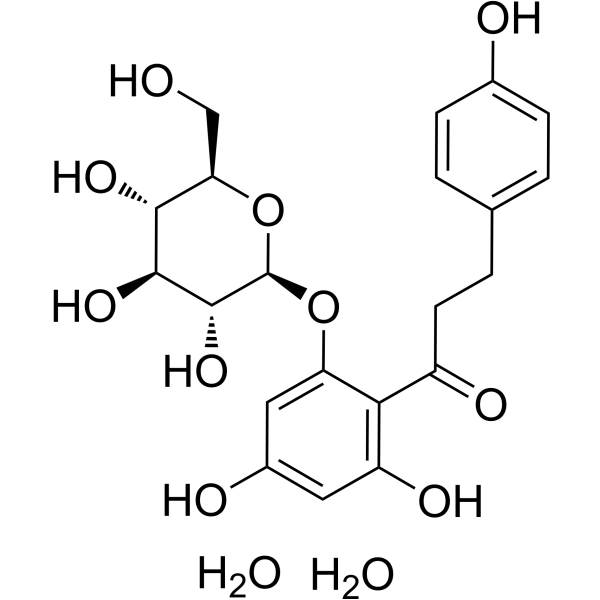 Phlorizin dihydrate Chemical Structure