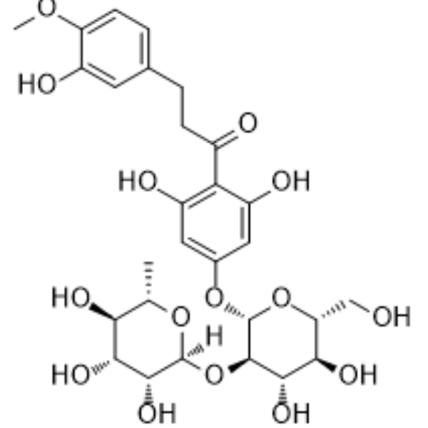 Neohesperidin dihydrochalcone Chemical Structure