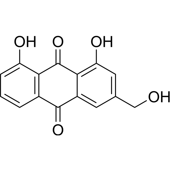 Aloe emodin (Standard) Chemical Structure
