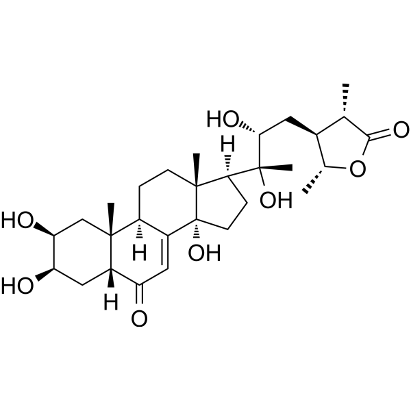 Cyasterone Chemical Structure