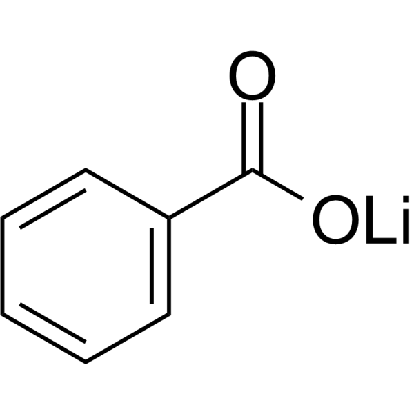 Benzoic acid lithium Chemical Structure