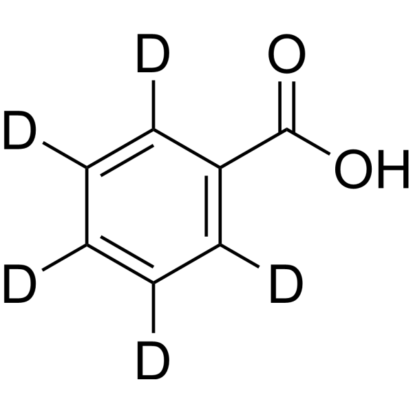 Benzoic acid-d<sub>5</sub> Chemical Structure
