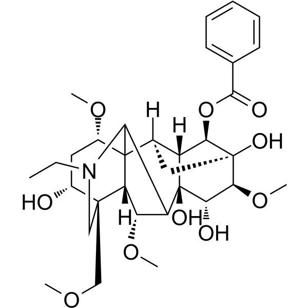 Benzoylaconine Chemical Structure
