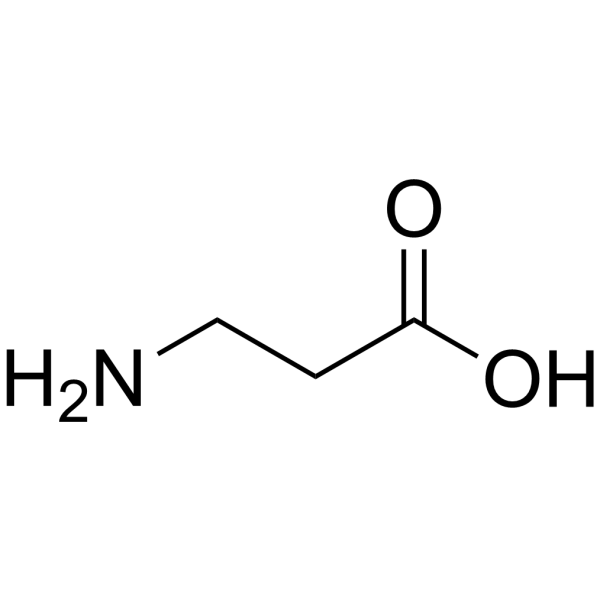 β-Alanine (Standard) Chemical Structure