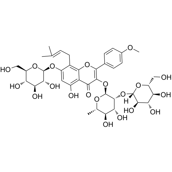 Epimedin A Chemical Structure