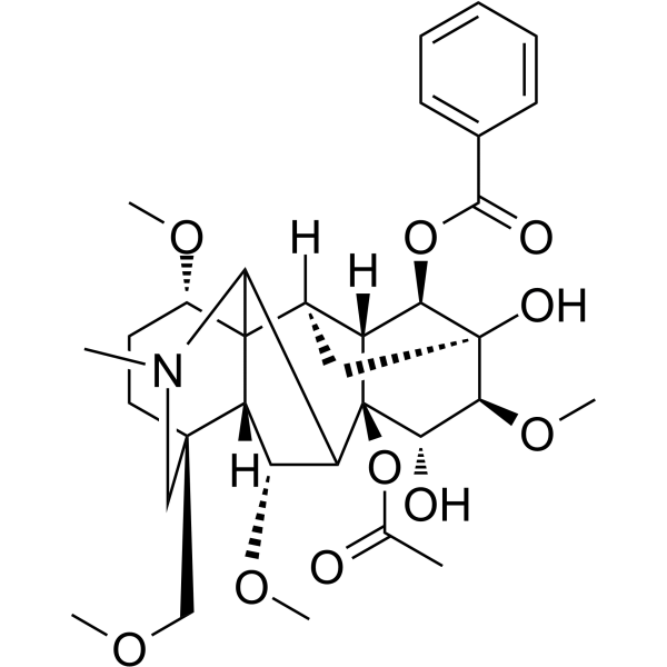 Hypaconitine Chemical Structure