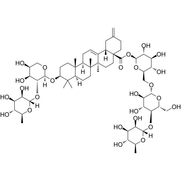 Ciwujianoside B Chemical Structure