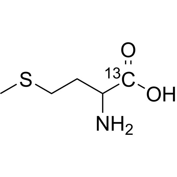 DL-Methionine-<sup>13</sup>C Chemical Structure
