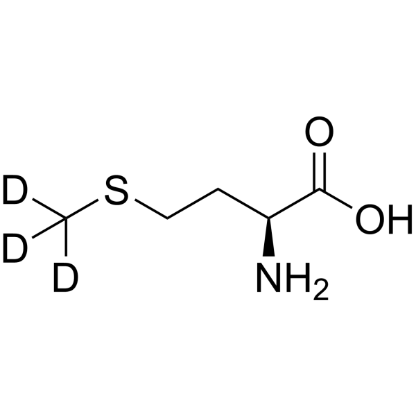 L-Methionine-d<sub>3</sub> Chemical Structure