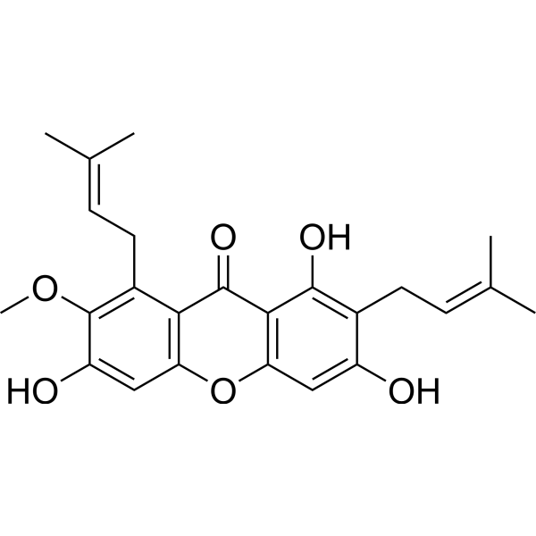 alpha-Mangostin Chemical Structure
