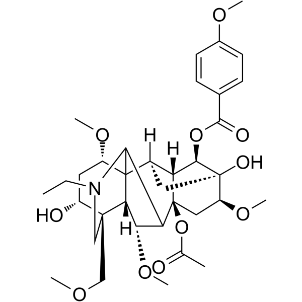 Yunaconitine Chemical Structure