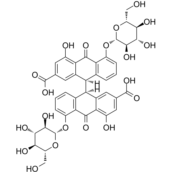 Sennoside A (Standard) Chemical Structure