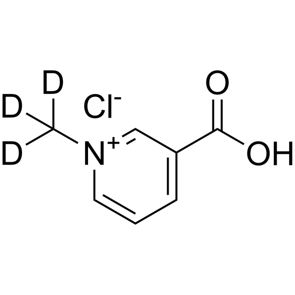 Trigonelline-d<sub>3</sub> chloride Chemical Structure