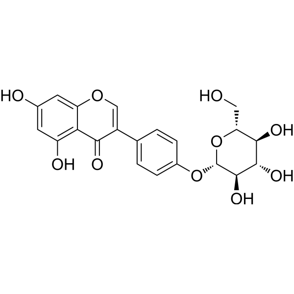 Sophoricoside Chemical Structure