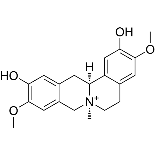 Phellodendrine Chemical Structure