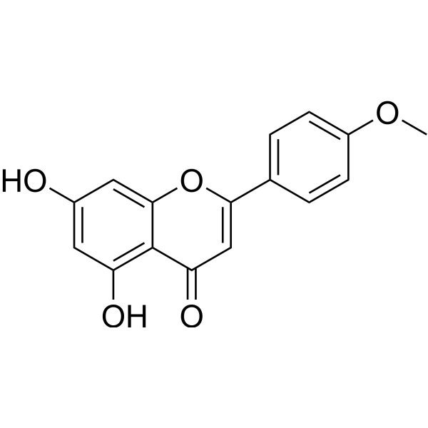 Acacetin (Standard) Chemical Structure