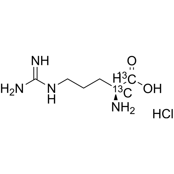 L-Arginine-1,<em>2</em>-13C<em>2</em> hydrochloride