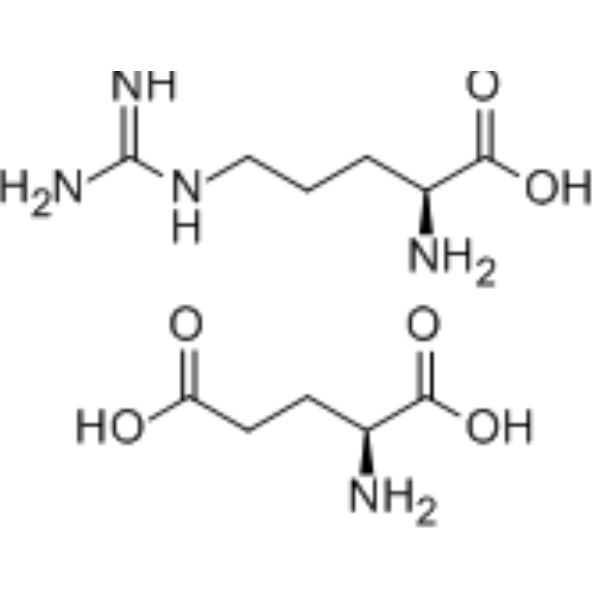 L-Arginine (L-glutamate) Chemical Structure