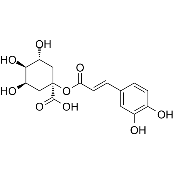 1-Caffeoylquinic acid Chemical Structure