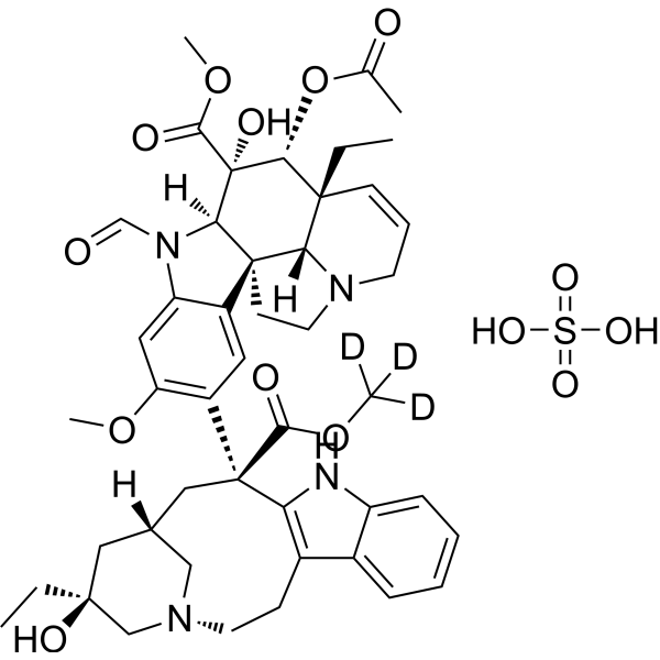 Vincristine-<em>d</em>3-ester sulfate