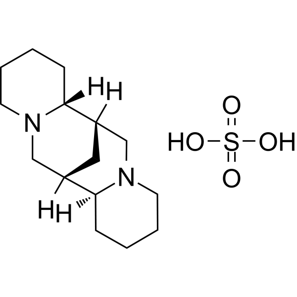 (-)-Sparteine sulfate Chemical Structure