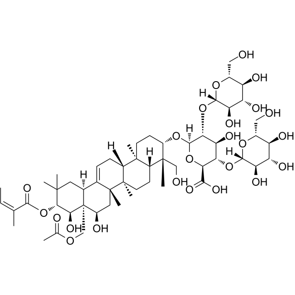 Isoescin IB Chemical Structure