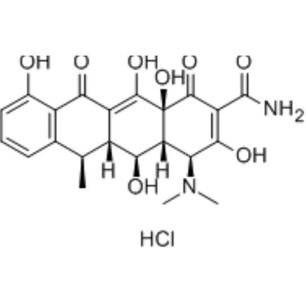 Doxycycline hydrochloride Chemical Structure