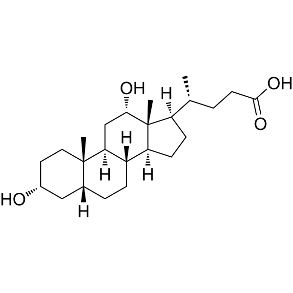 Deoxycholic acid (Standard) Chemical Structure