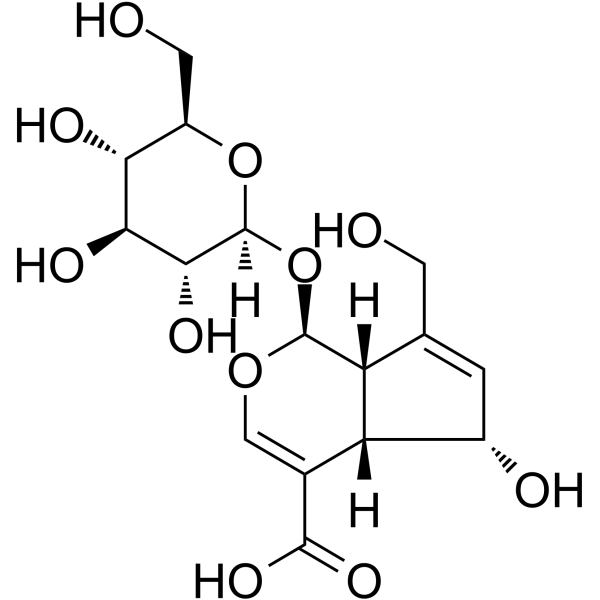 Deacetylasperulosidic Acid Chemical Structure