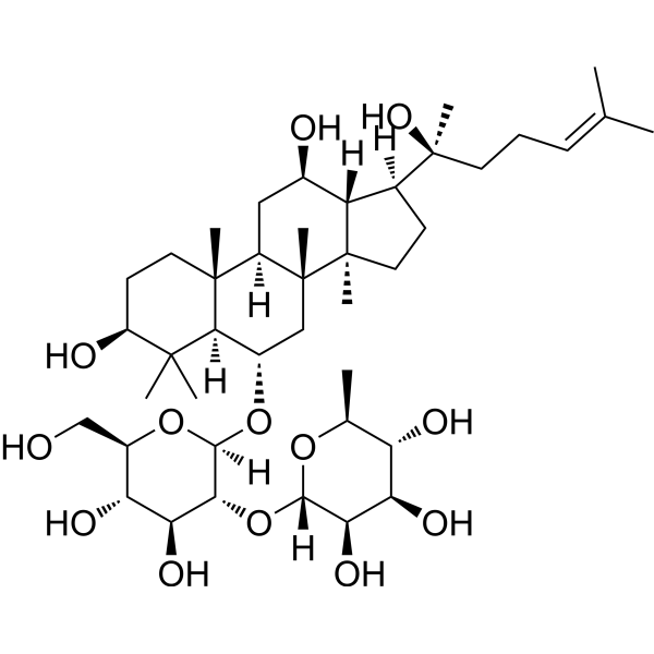 Ginsenoside Rg2 (Standard) Chemical Structure