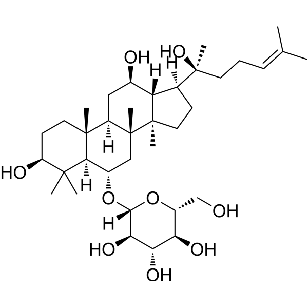 Ginsenoside Rh1 (Standard) Chemical Structure