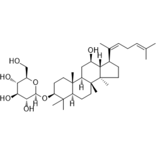 Ginsenoside Rh3 Chemical Structure