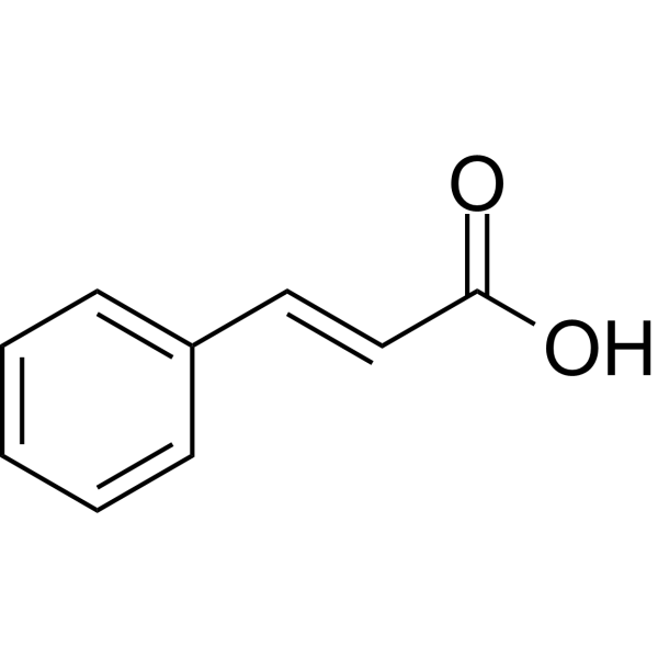 trans-Cinnamic acid Chemical Structure