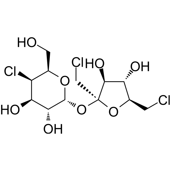 Sucralose Chemical Structure