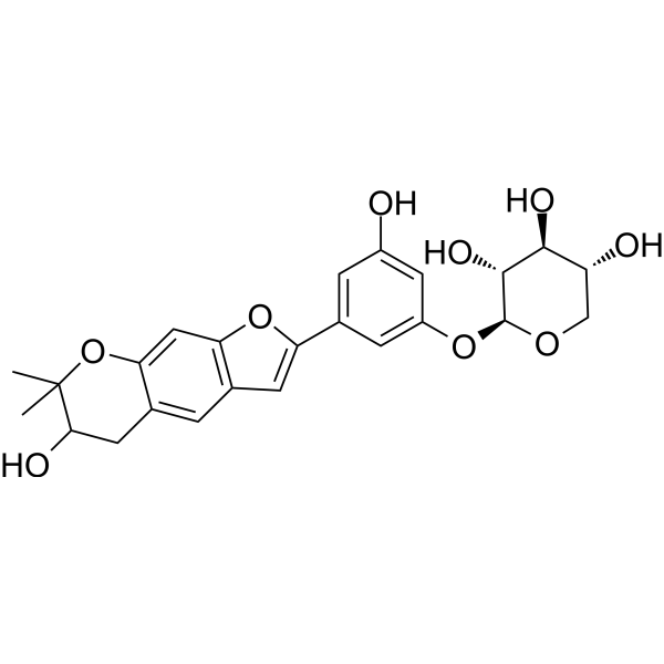 Mulberroside C Chemical Structure