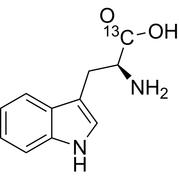 L-Tryptophan-1-<sup>13</sup>C Chemical Structure