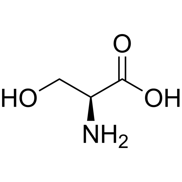 L-Serine Chemical Structure