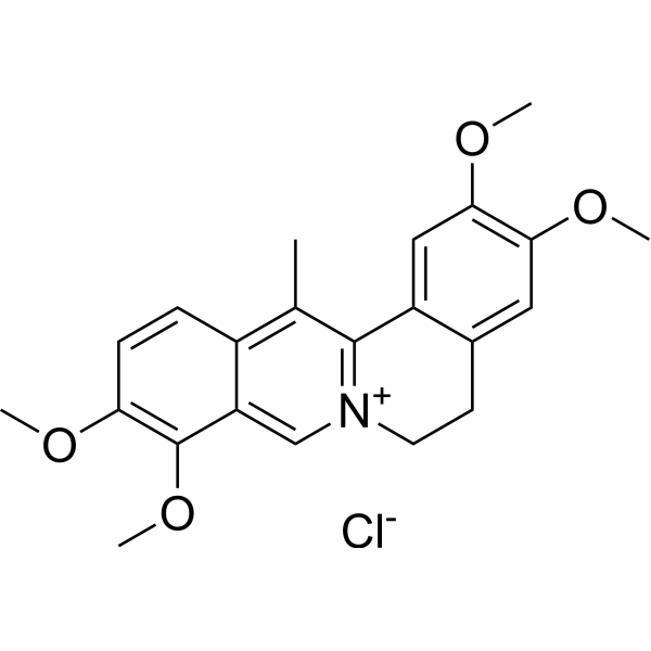 Dehydrocorydaline chloride Chemical Structure