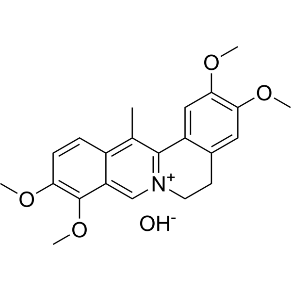 Dehydrocorydaline (hydroxyl) Chemical Structure