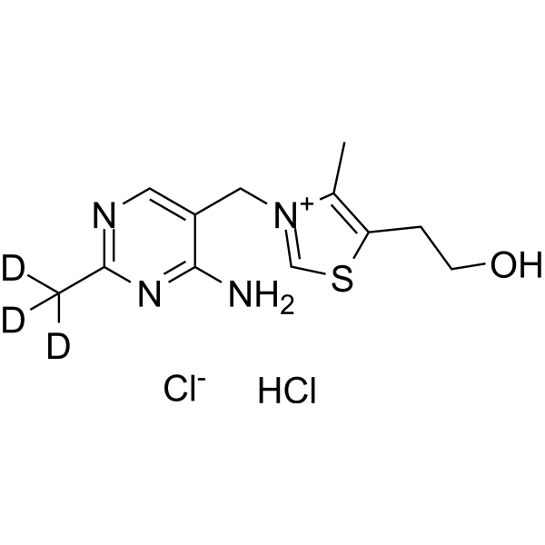 Thiamine-d<sub>3</sub> hydrochloride Chemical Structure