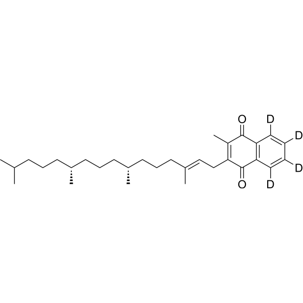 Vitamin K1-d<sub>4</sub> Chemical Structure