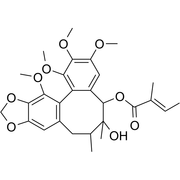 Schisantherin B Chemical Structure