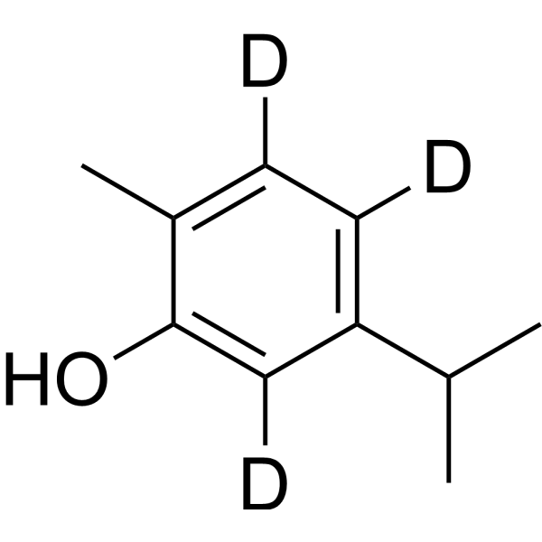 Carvacrol-d<sub>3</sub> Chemical Structure